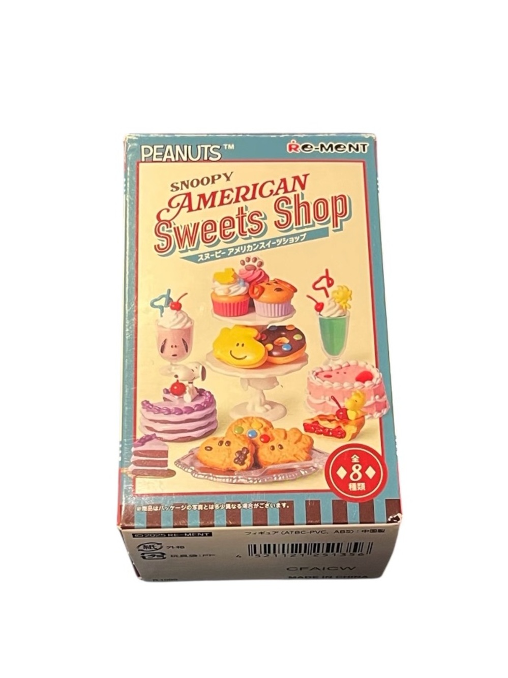 Peanuts American Sweets Shop Opened Blind Box